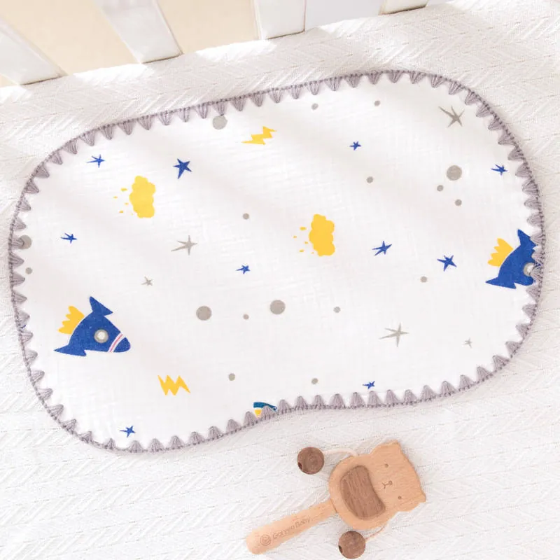 10-Layer Gauze Cotton Cloud Pillow Cover (Newborn)