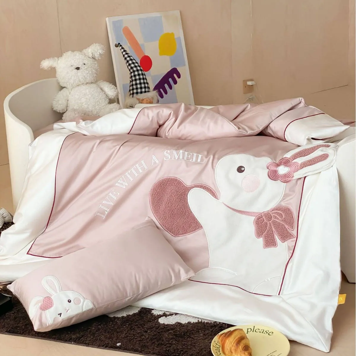 100S Long-Staple Cotton Kindergarten Bedding Set