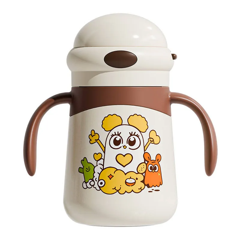 Anti-Choke Insulated Straw Cup 280ml (316 Steel)