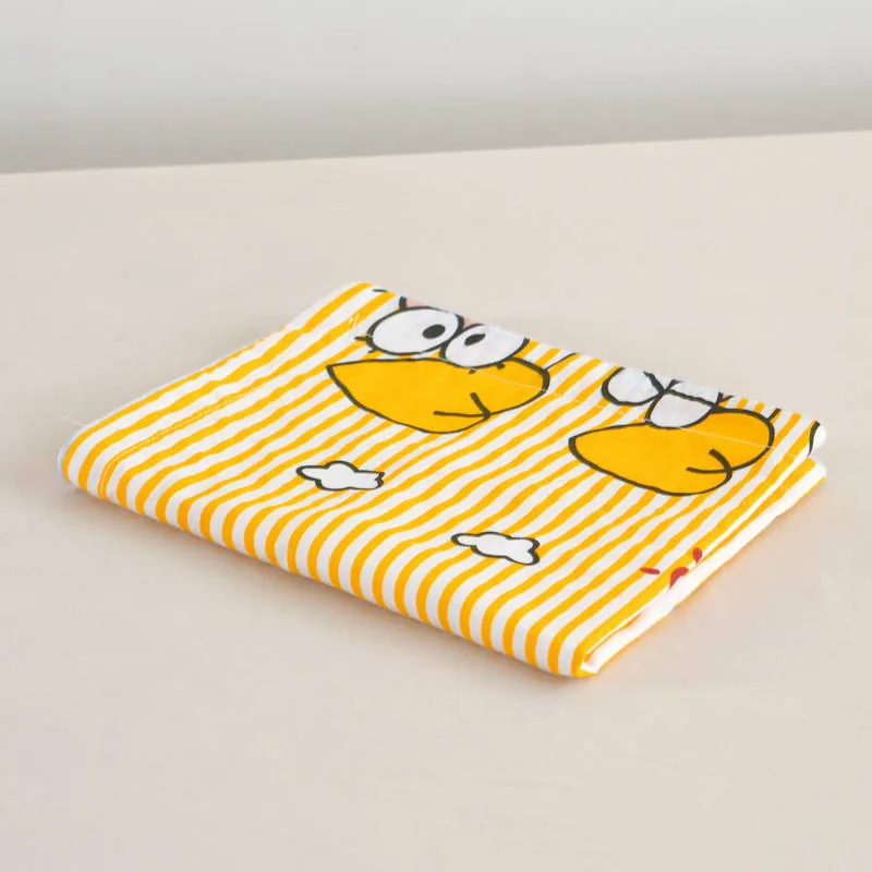 Cotton Frog Cartoon Kindergarten Bedding Set