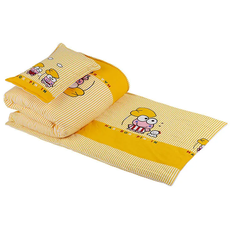 Cotton Frog Cartoon Kindergarten Bedding Set