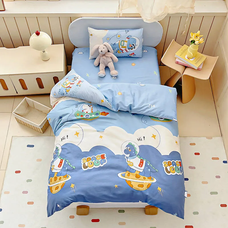 Cotton Kindergarten Nap Bedding Set (6-Piece)