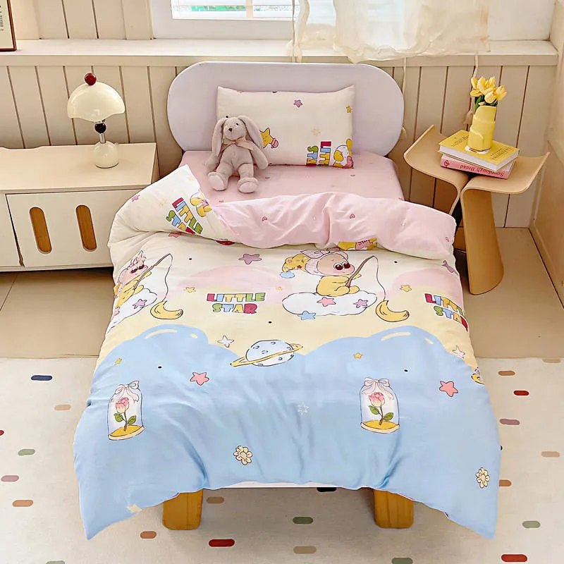 Cotton Kindergarten Nap Bedding Set (6-Piece)