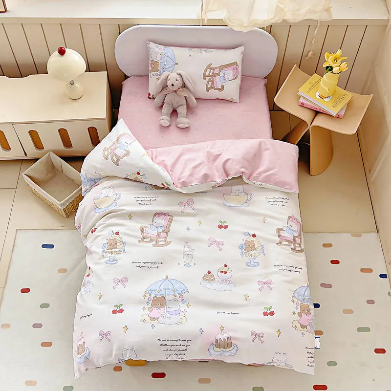 Cotton Kindergarten Nap Bedding Set (6-Piece)