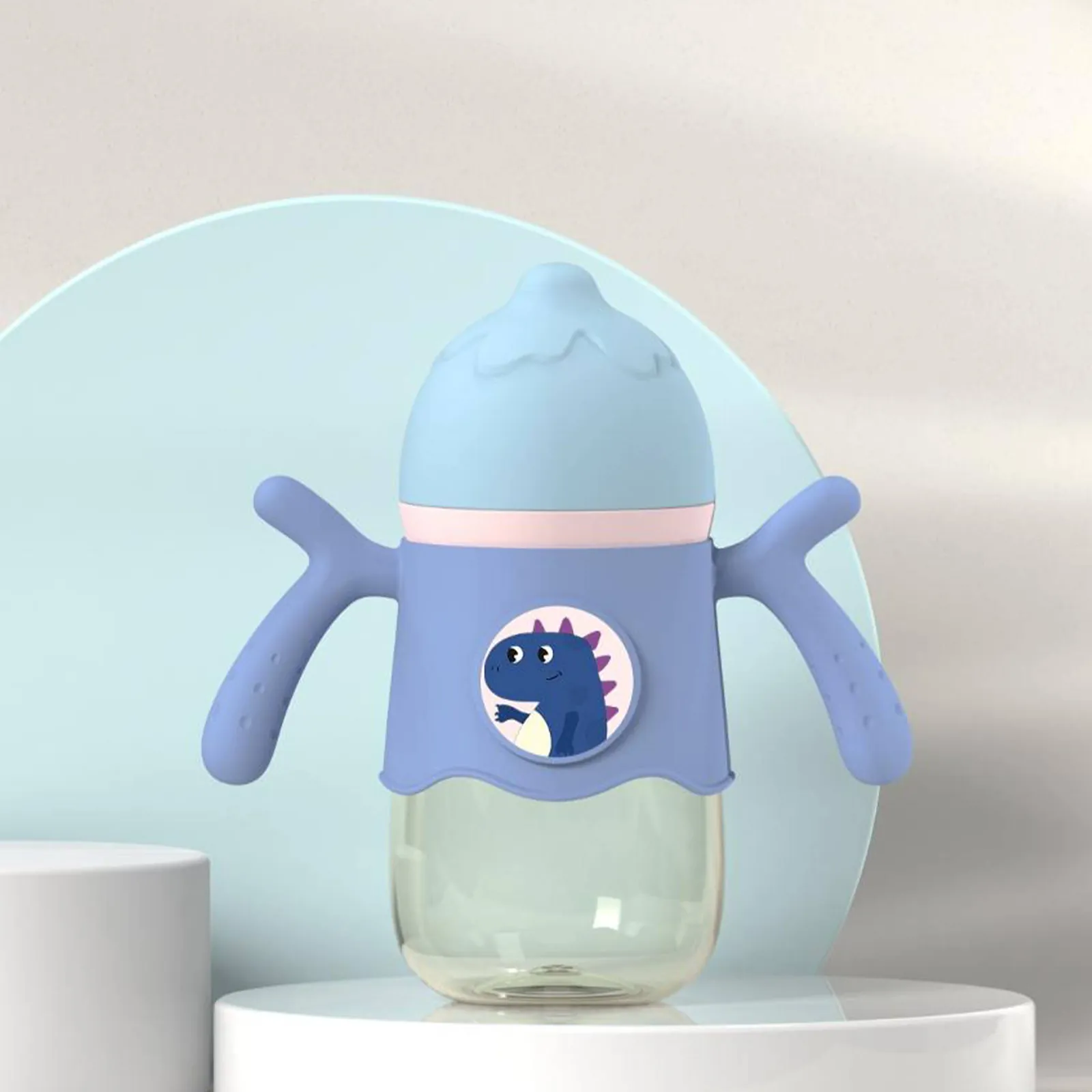 Dinosaur Silicone Sleeve PPSU Drop-Proof Cup