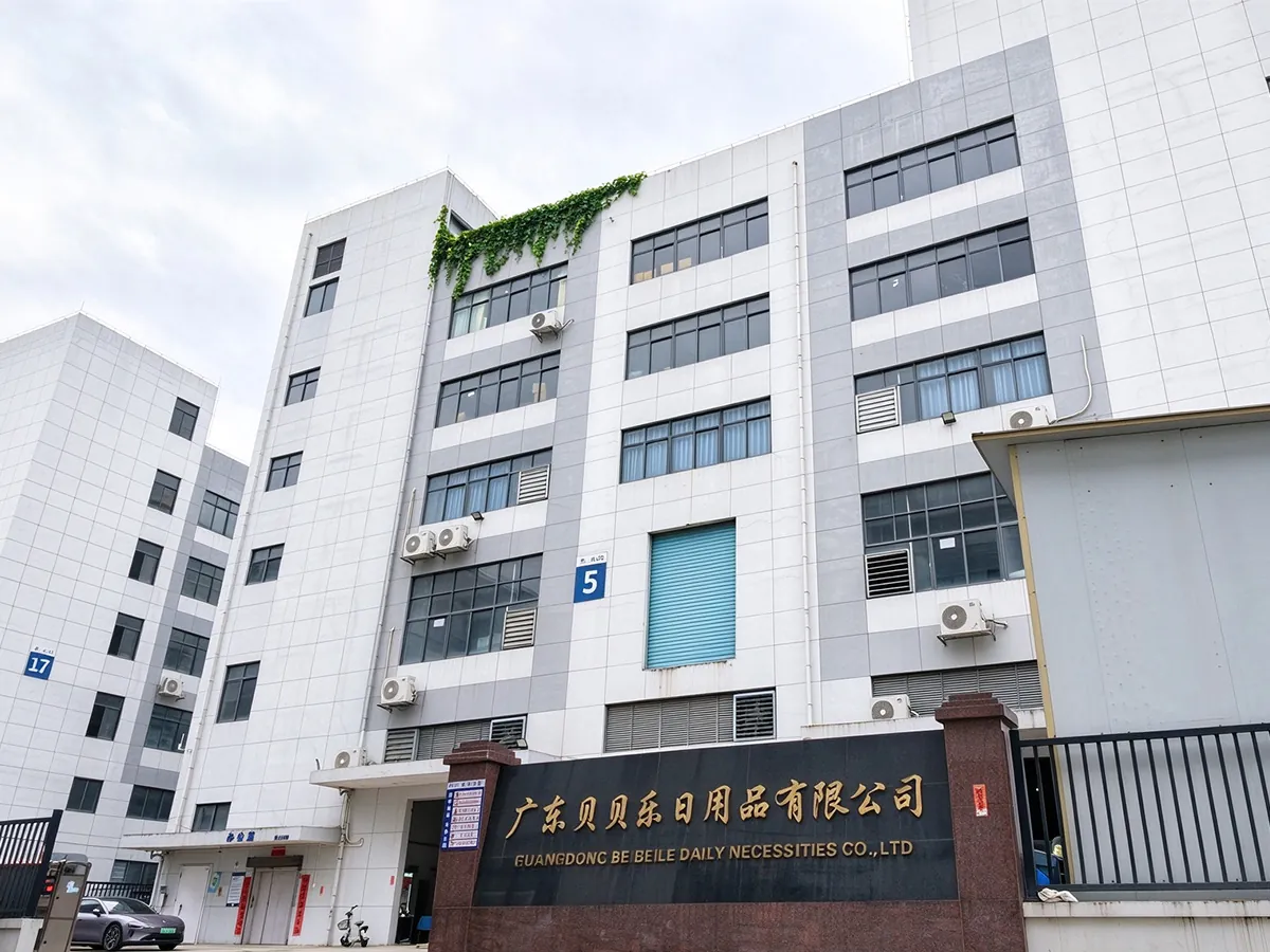 Factory entrance and nameplate