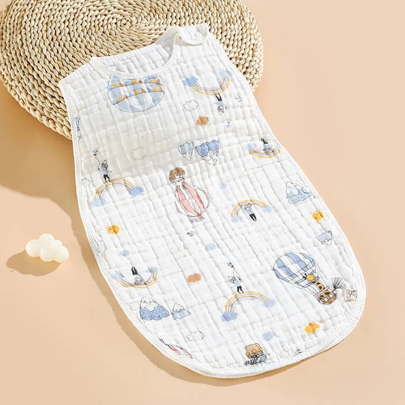 Gauze Sleeveless Baby Sleep Sack (Spring/Summer)