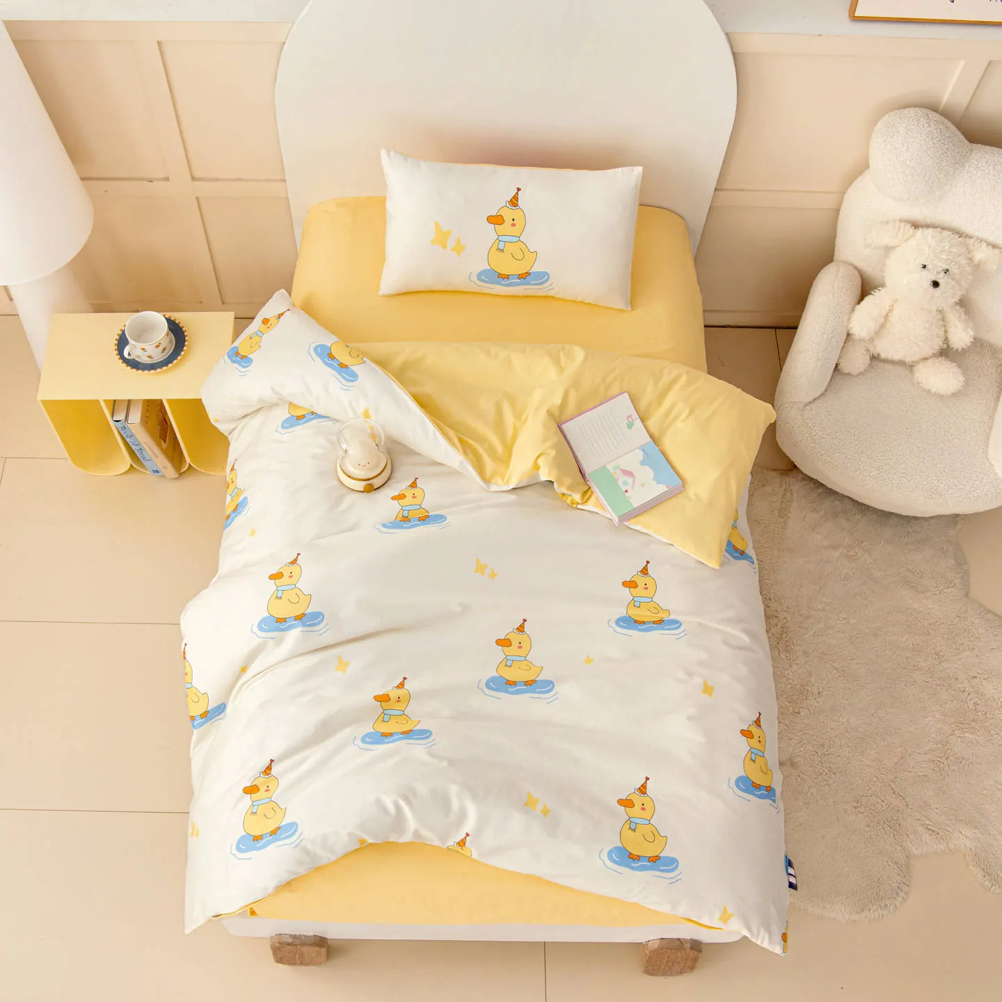 Kids Cartoon Quilt Bedding Set (6-Piece)