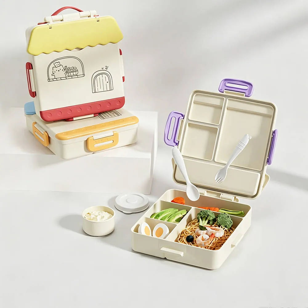 Microwave-Safe Kids Lunch Box 800-1000ml