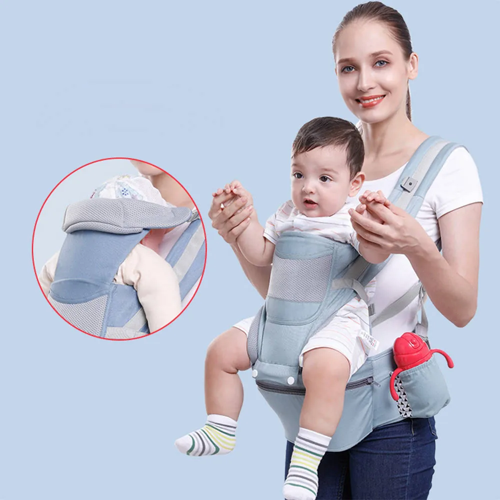 Multi-Function Baby Carrier with Hip Seat (Foldable)