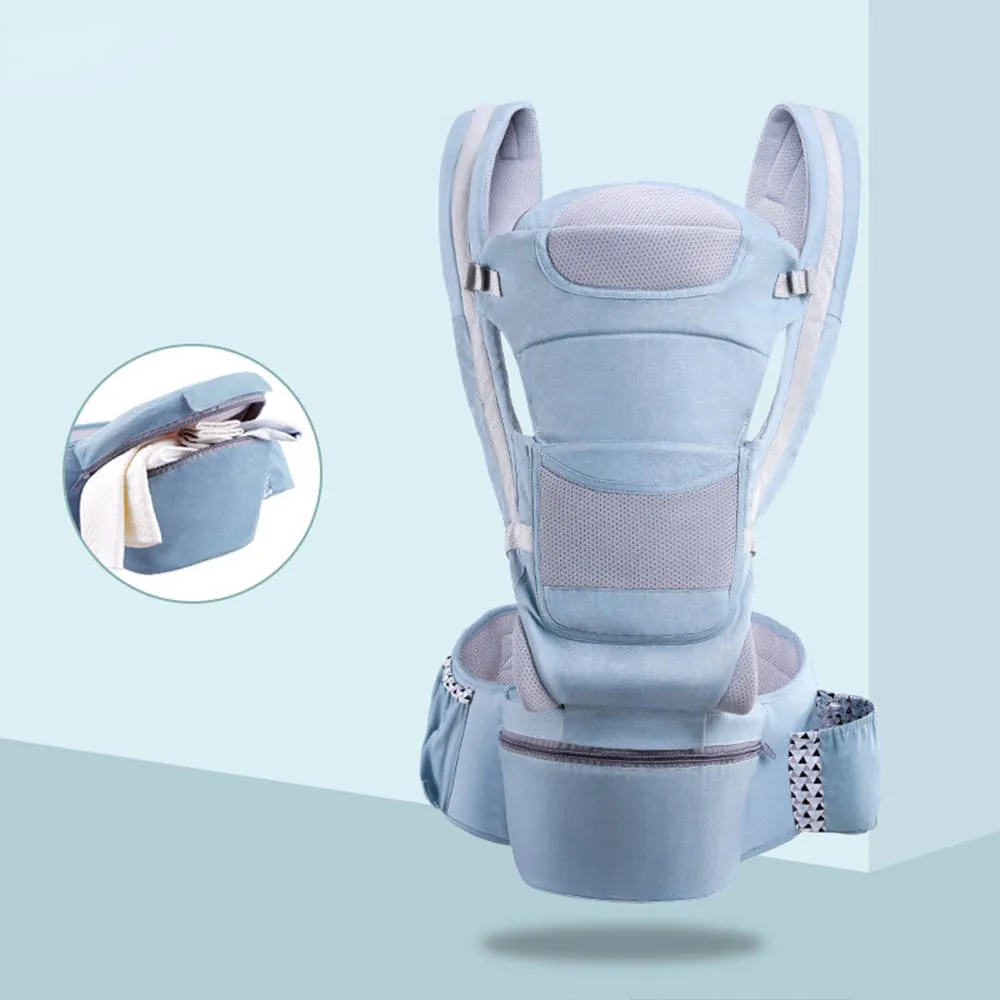 Multi-Function Baby Carrier with Hip Seat (Foldable)