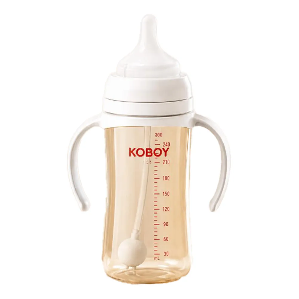 PPSU Wide-Neck Anti-Colic Bottle with Detachable Dual Handles