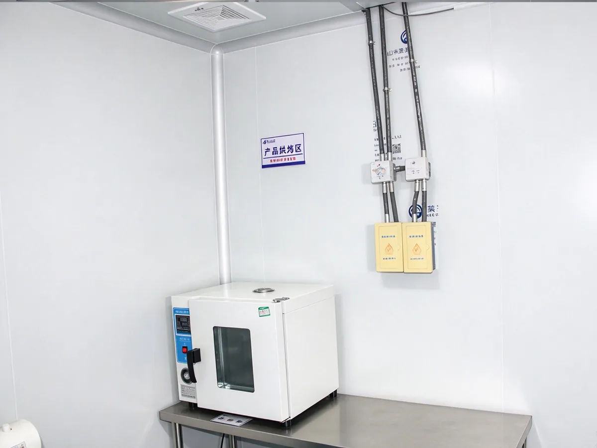 Product baking station