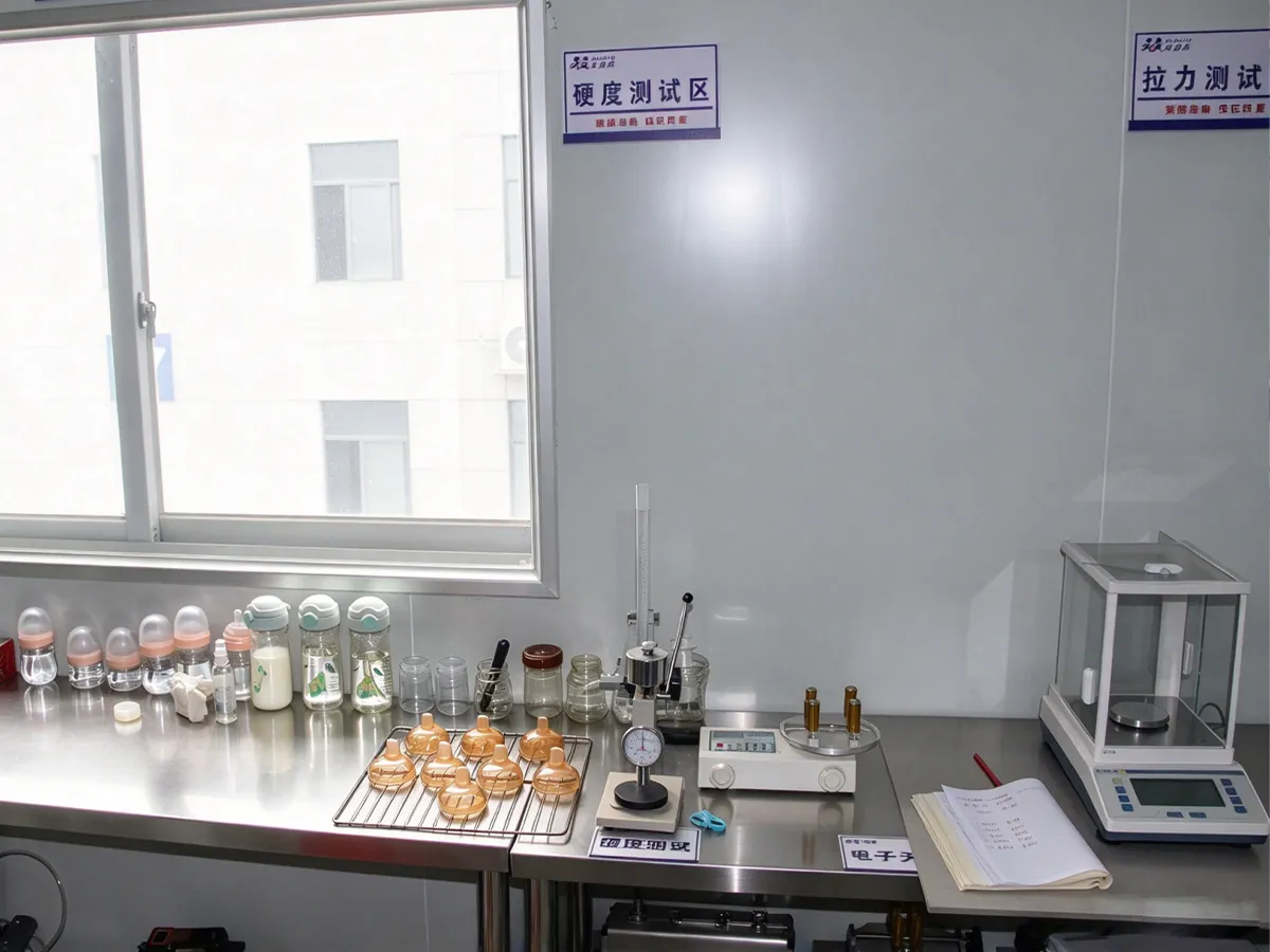 Tensile test station