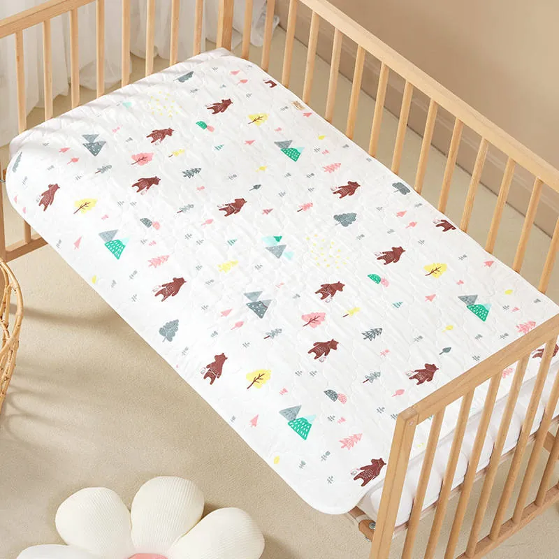 Washable Cotton Changing Pad (Newborn Breathable)