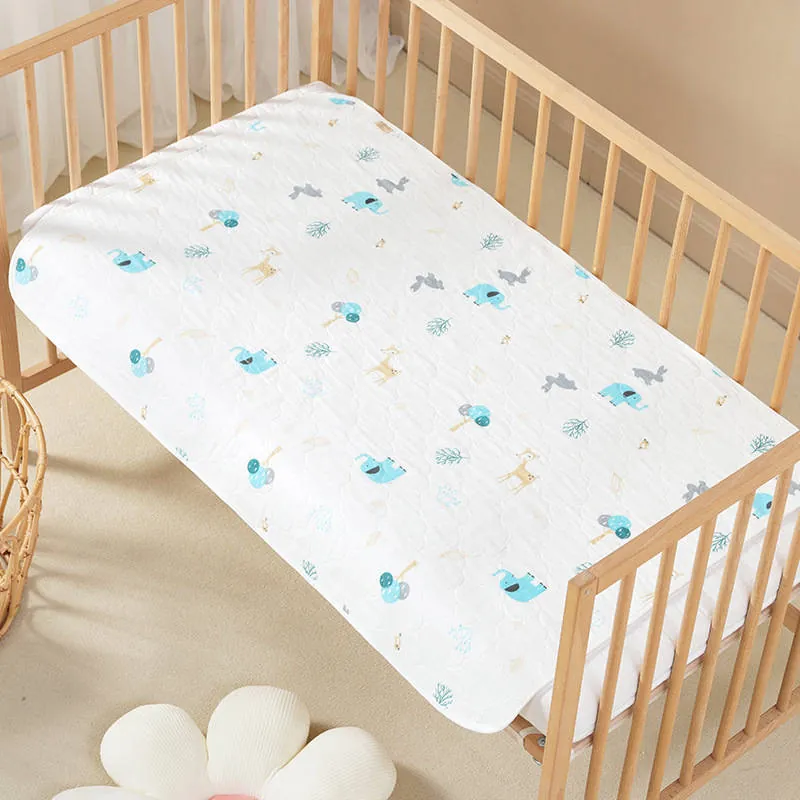 Washable Cotton Changing Pad (Newborn Breathable)