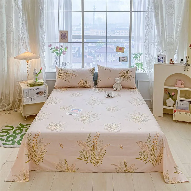Washed Cotton Sheet Set (Single Dorm Bed)