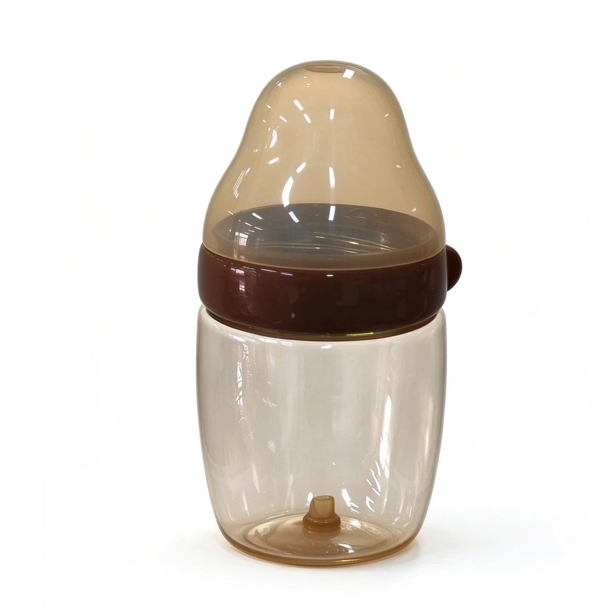 Wide-Neck PPSU Bottle with Brown Ring 160ml (5.5oz)