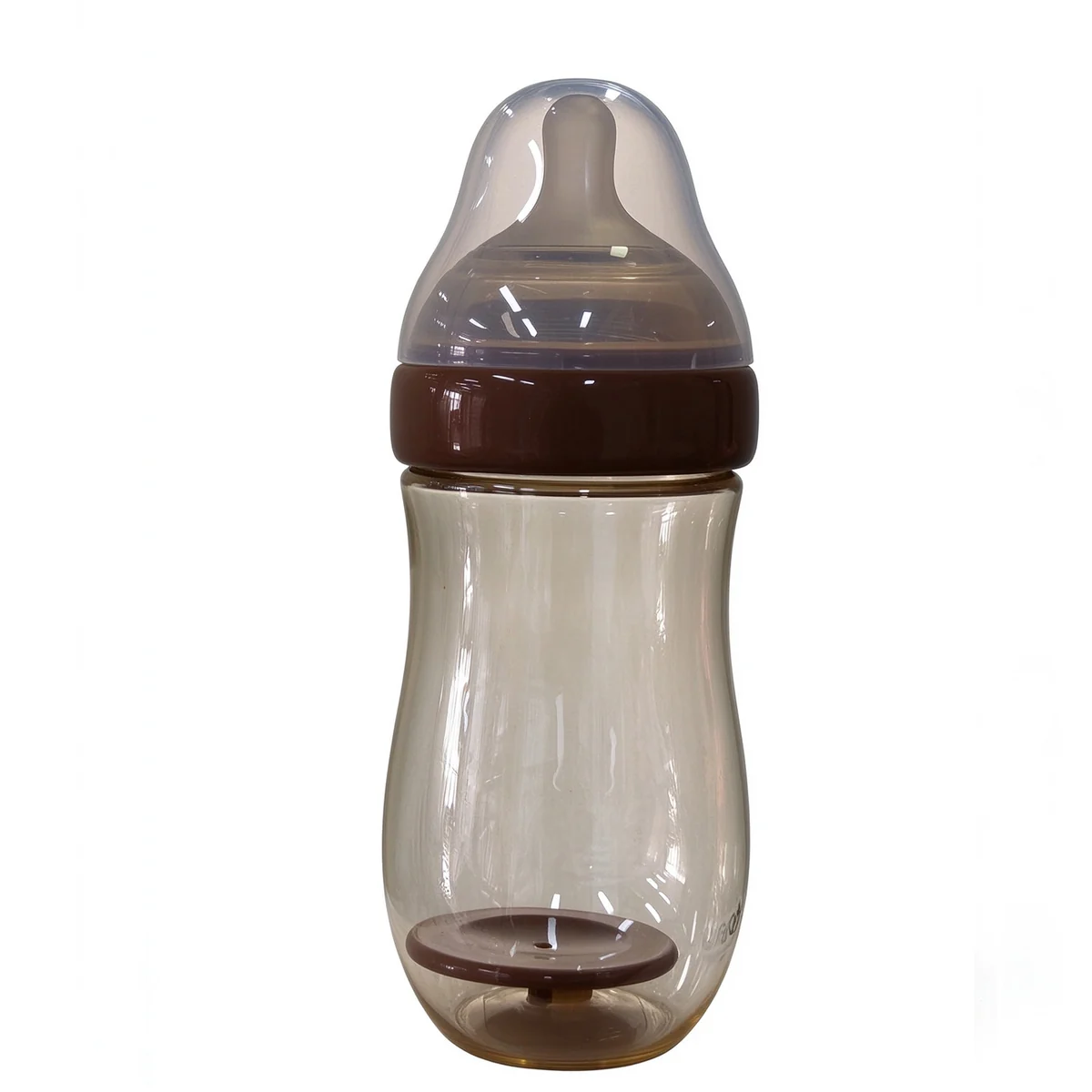 Wide-Neck PPSU Bottle with Dark Brown Ring 300ml (10oz)