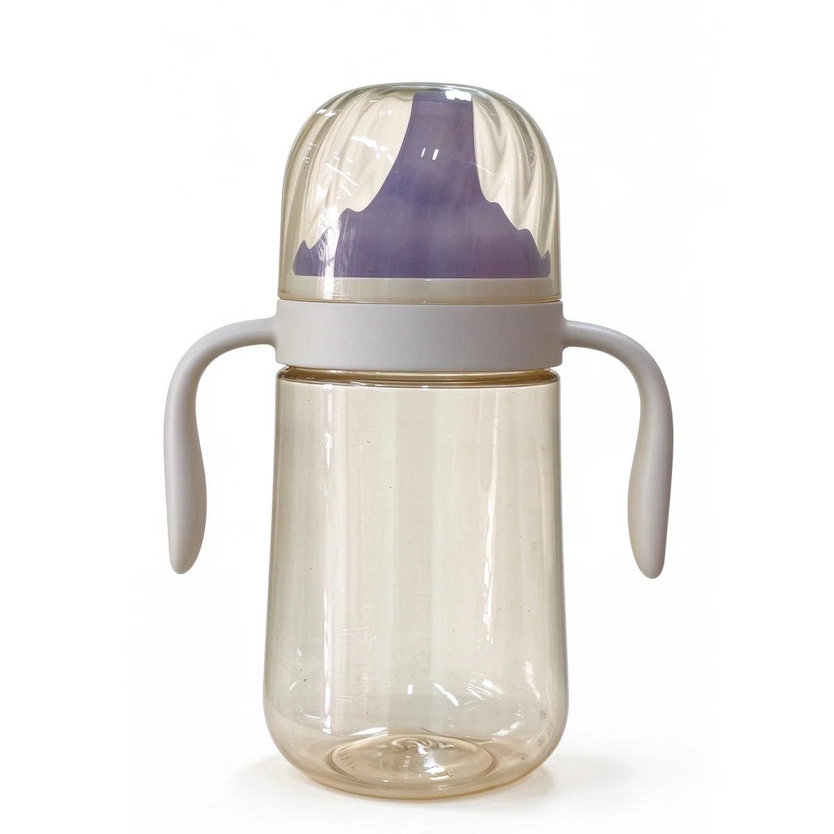 Wide-Neck PPSU Bottle with Lilac Ring 240ml (8oz)