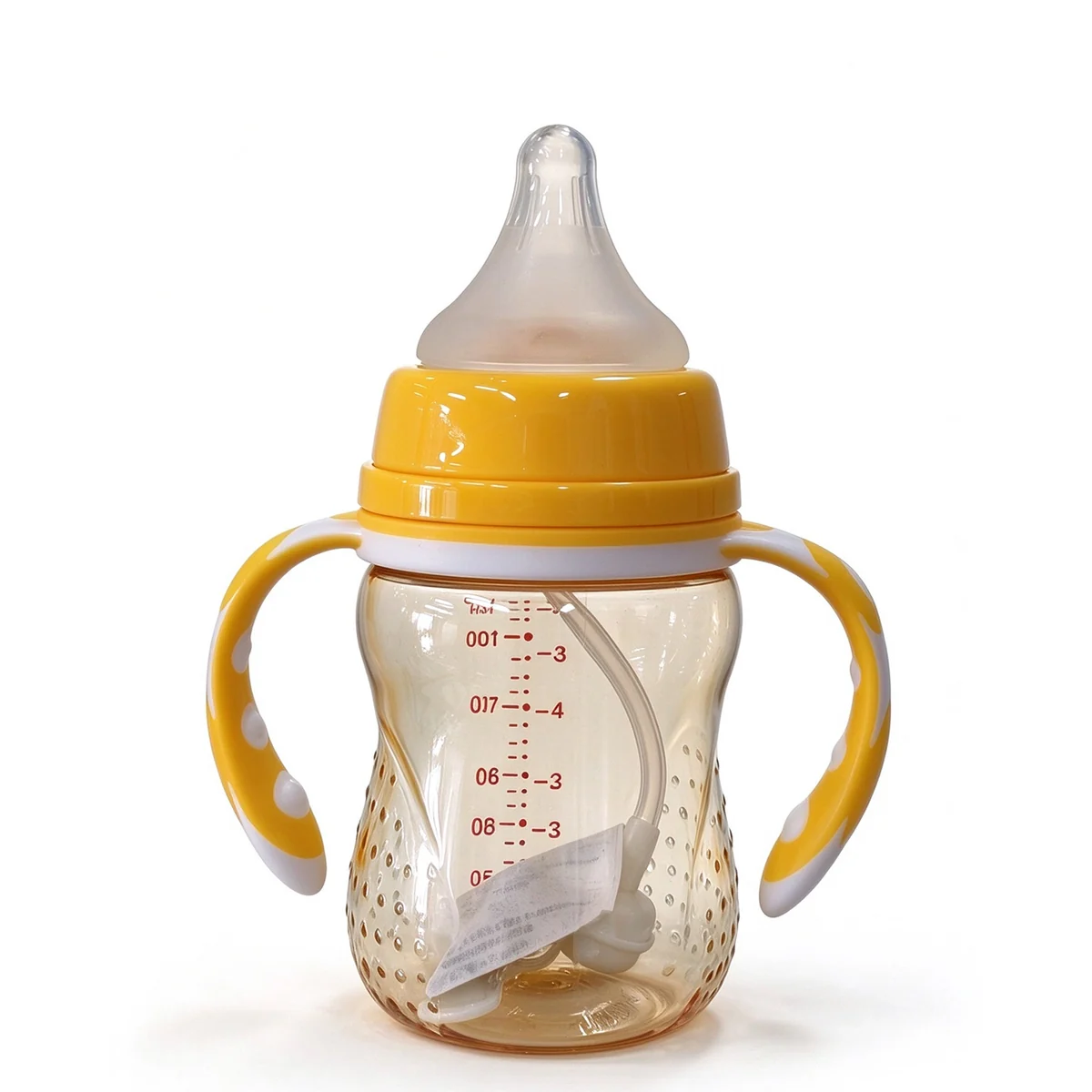 Wide-Neck PPSU Bottle with Teardrop Handles 180ml (6oz)