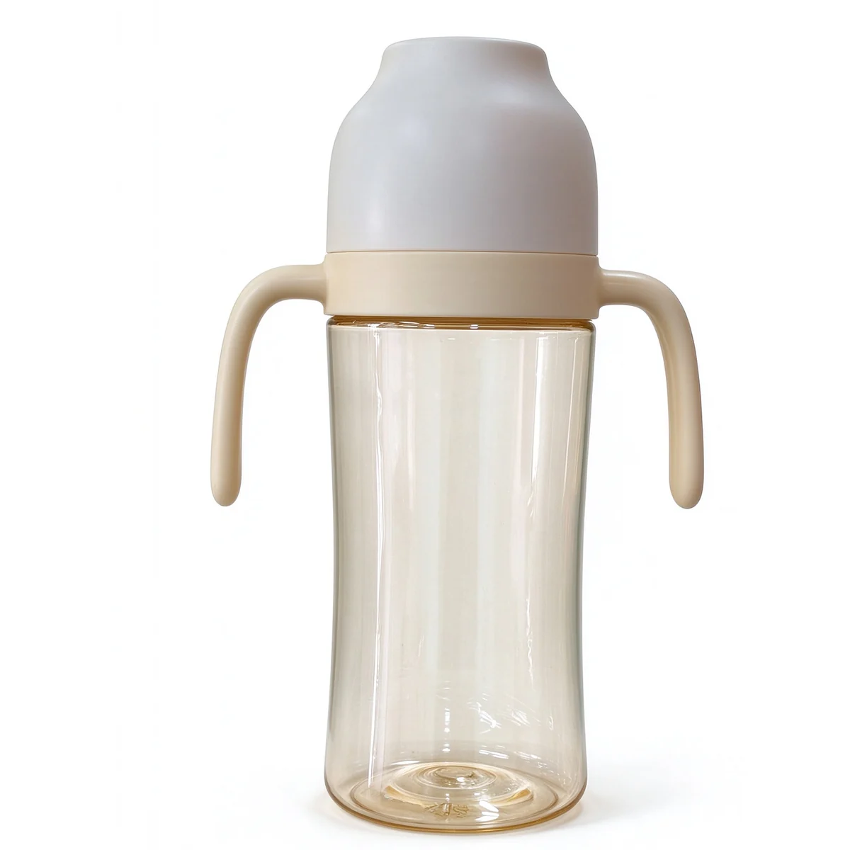 Wide-Neck PPSU Bottle with White Handles 240ml (8oz)